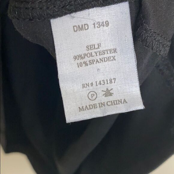 Lulu’s | Black Sleeveless Ruched Side Dress | M - Picture 6 of 8